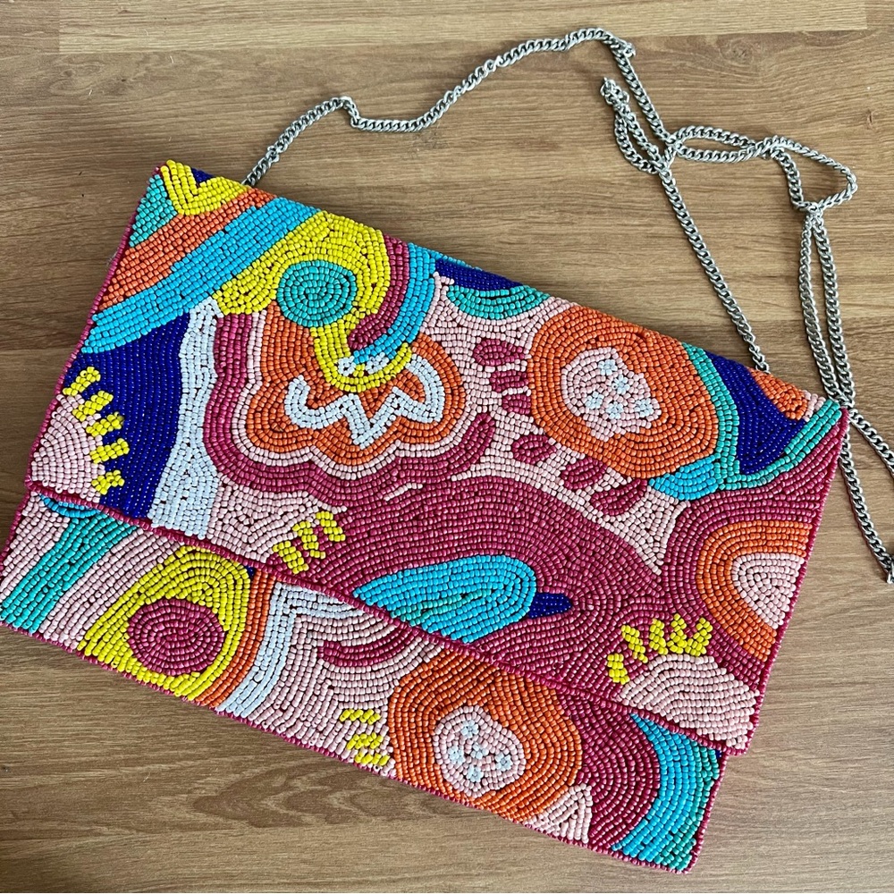 Beaded Summer Clutch/Crossbody